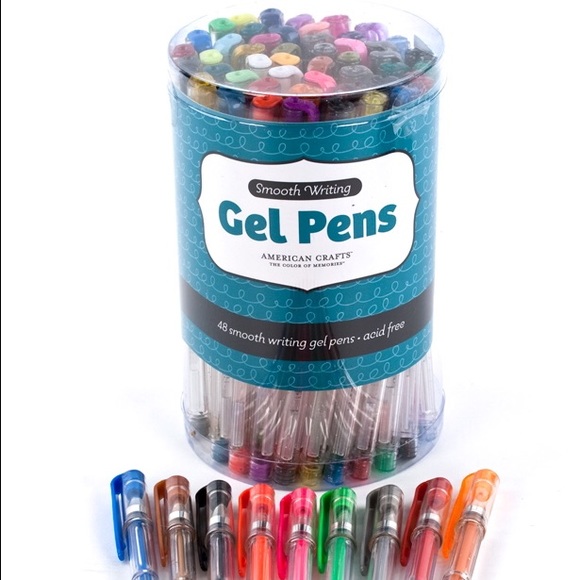 Gel pens