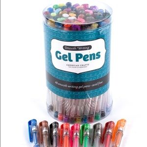Gel pens