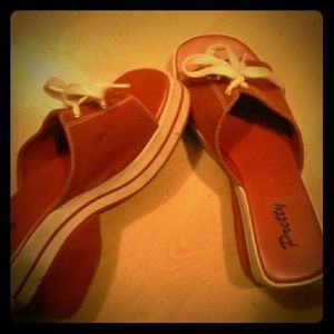 Vintage high platforms