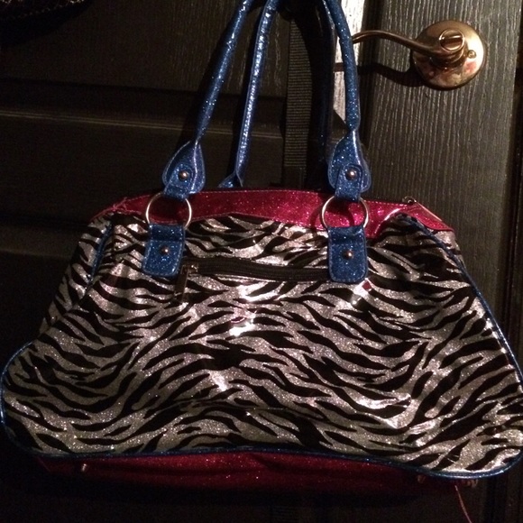 Glittery Large purse/ mini duffle bag - Picture 2 of 2