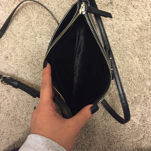 Black Leather Coach Crossbody - Picture 4 of 4