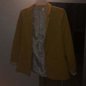 Yellow Blazer