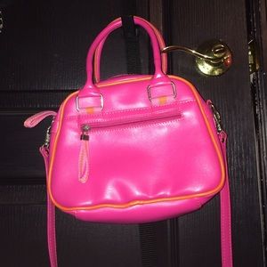 Pink and Orange Purse