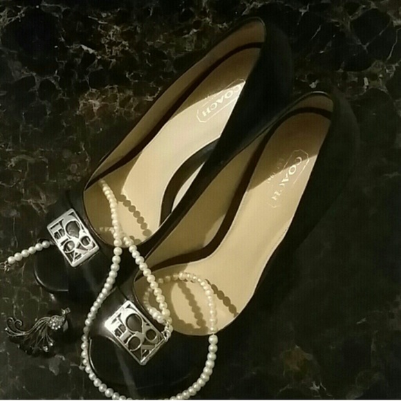 *Reposh* Authentic Coach Peeptoes! PRICE FIRM