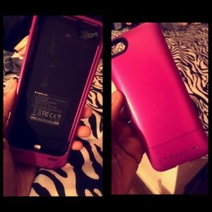 Iphone 5/5s portable phone case phone charger