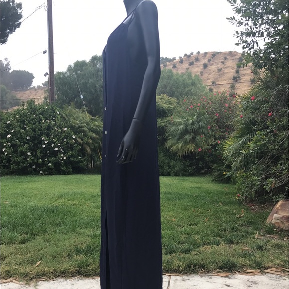 SWELL Ultra Soft Navy Blue Maxi Dress - Picture 6 of 8