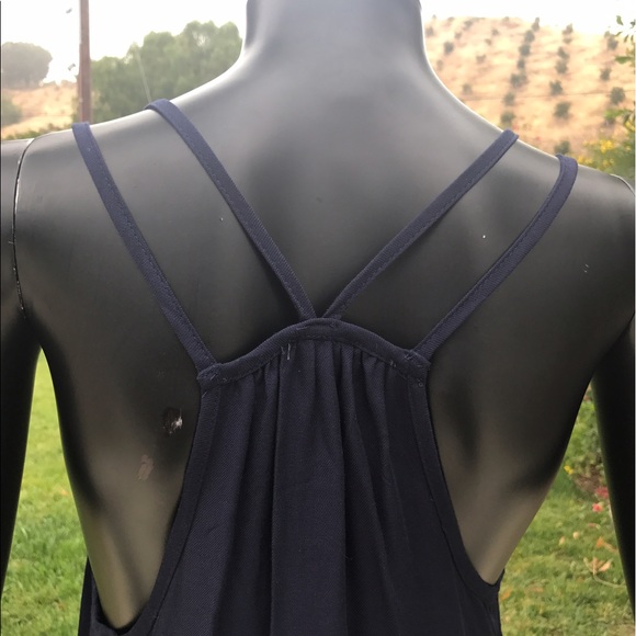 SWELL Ultra Soft Navy Blue Maxi Dress - Picture 8 of 8