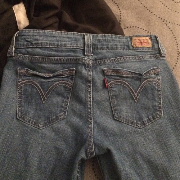 Levi Natural cuffed jeans