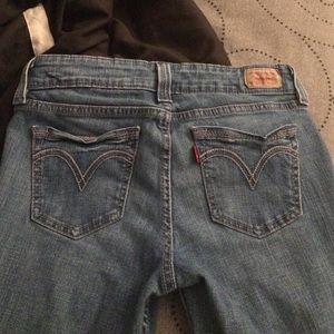 Levi Natural cuffed jeans