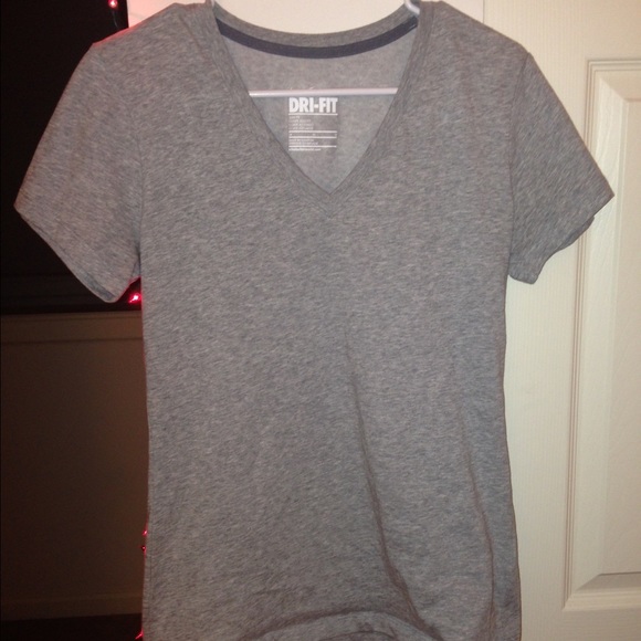 Brand New Gray Nike Dri Fit Tee
