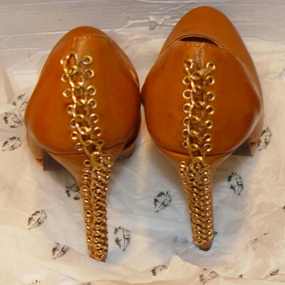 Vs corset back gold chain colin stuart pumps - Picture 2 of 4