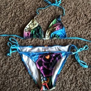 Ed Hardy bikini bathing suit