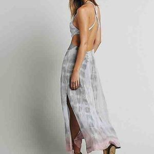 Free People shadow dye slip in dusty rose. Size s