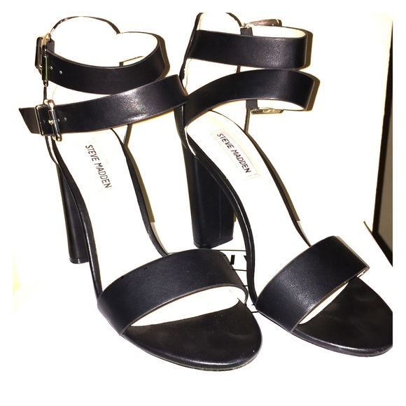 Steve Madden Black Heels