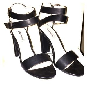 Steve Madden Black Heels