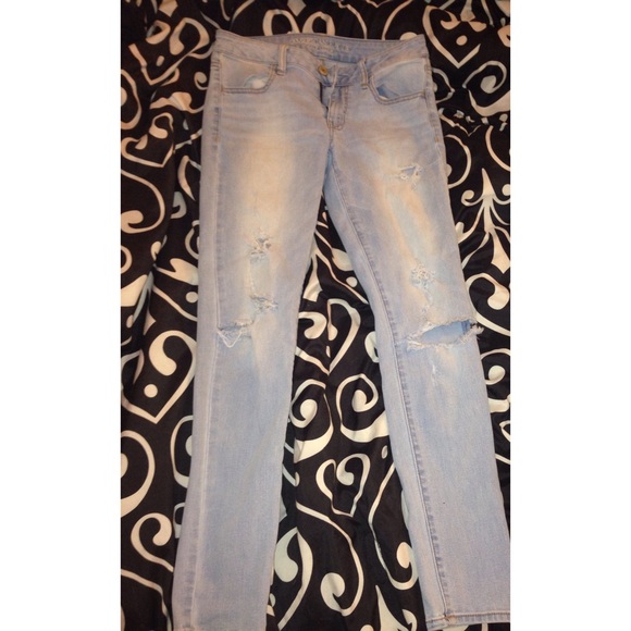 American Eagle Jeggings, Light Wash