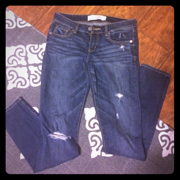 Abercrombie & fitch jeans super skinny size 0
