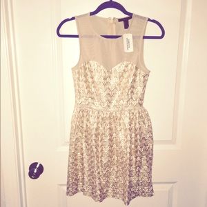 Gold Pattern Dress!