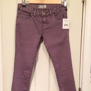 Free People violet skinnies
