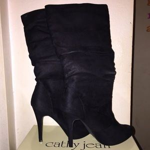 Black Cathy Jean Boots