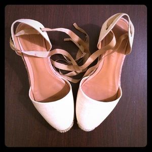 Schutz Canvas Espadrille