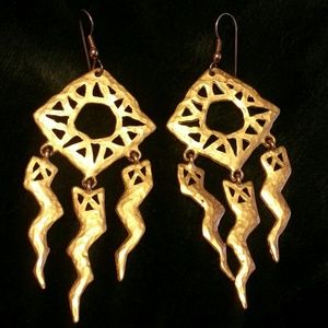 Sun Goddess Earrings