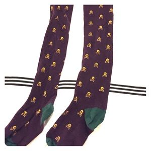 Rugby by Ralph Lauren skull knee socks