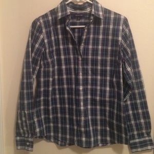 Lands End button down shirt