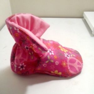 BOHEMIAN PINK BABY BOOTY