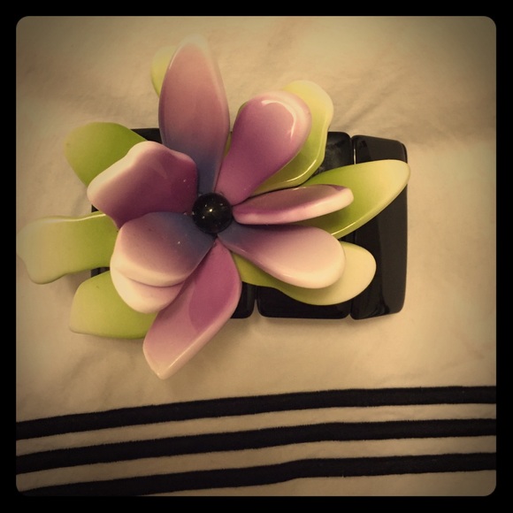 Anthropologie Flower Bracelet