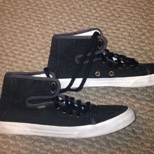 black high top vans