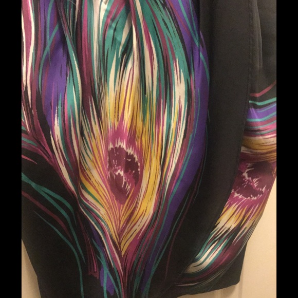 Silk strapless dress - Picture 2 of 4