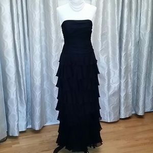 Lillie Rubin Black evening gown