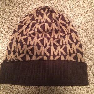 Tan & brown Michael Kors hat