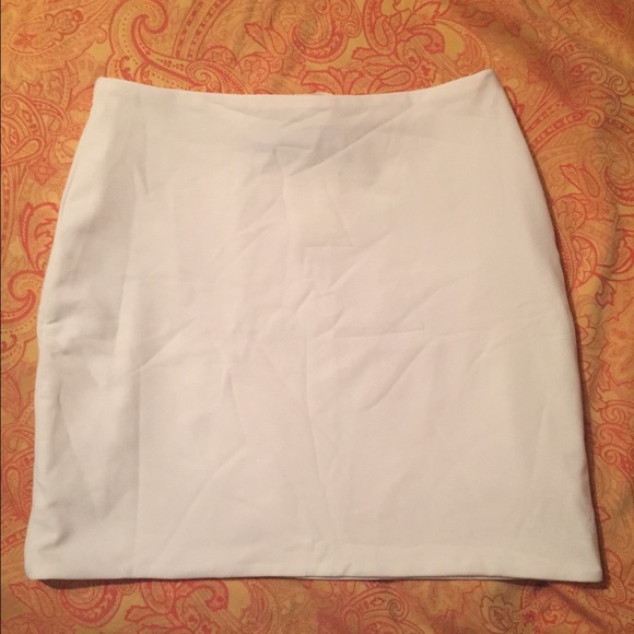 Backstage white pencil skirt NWT