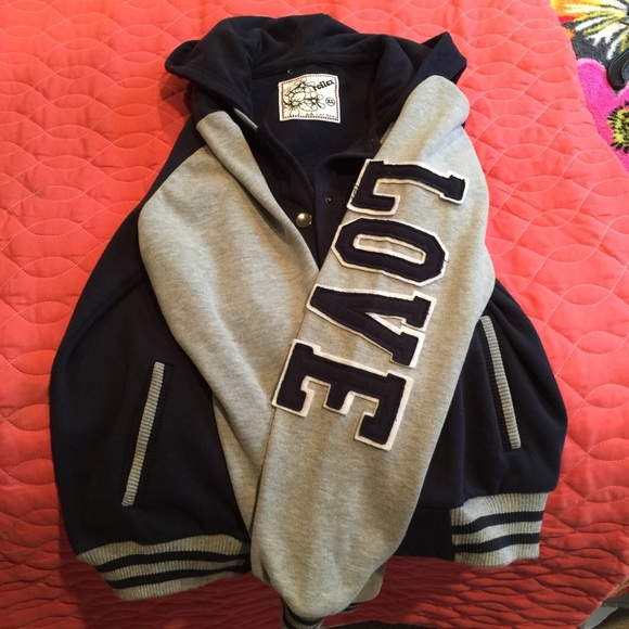 Large "LOVE" Varsity Jacket
