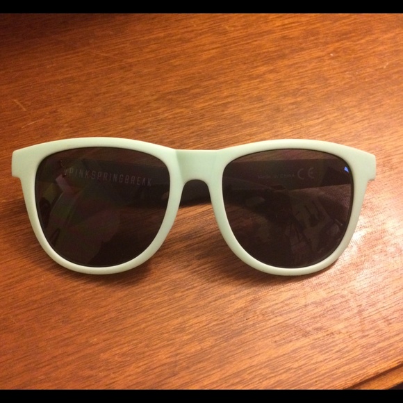 Light blue Pink rayban style sunglasses
