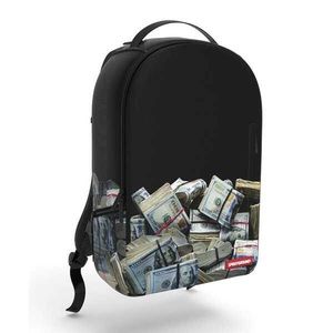 SPRAYGROUND MONEY ROLLED BACKPACK