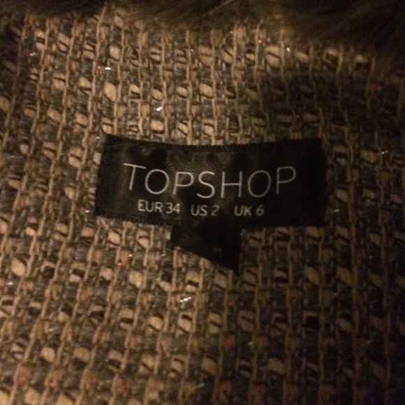 TOPSHOP faux fur lined jacket - Picture 3 of 4
