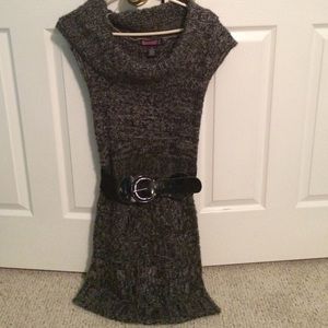 Gray Sweater Dress