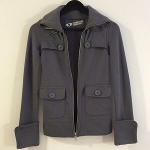 Charcoal Gray Military Jacket From NORDSTROM