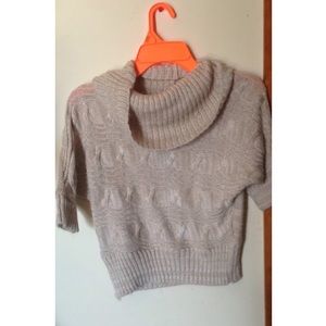 Charlette russe tan sweater size small