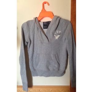 American eagle grey sweatshirt
