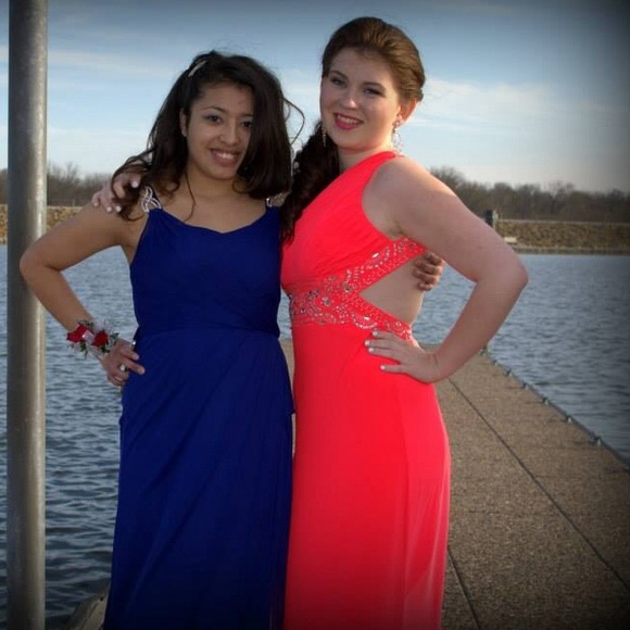 Coral Prom Dress