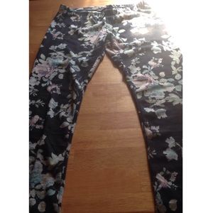 floral print leggings