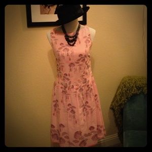 Adorable tea-length dress