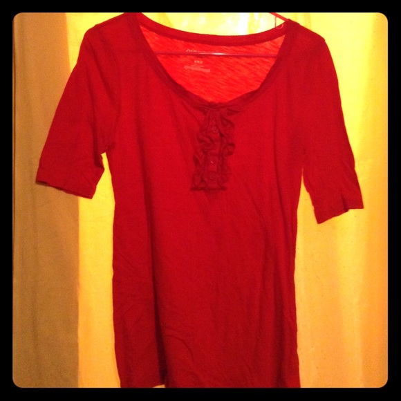Red blousey shirt - Old Navy