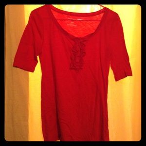 Red blousey shirt - Old Navy