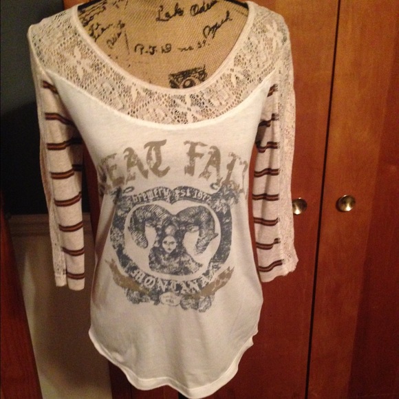 Free people 3/4 sleeve great faith