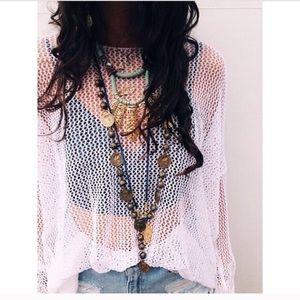 NWT LF Mesh long sleeved top in black